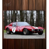 Металлическая табличка Alfa Romeo Giulia TZ Prototipo by Autodelta